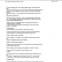 Waterbury Rotary Meeting Notes